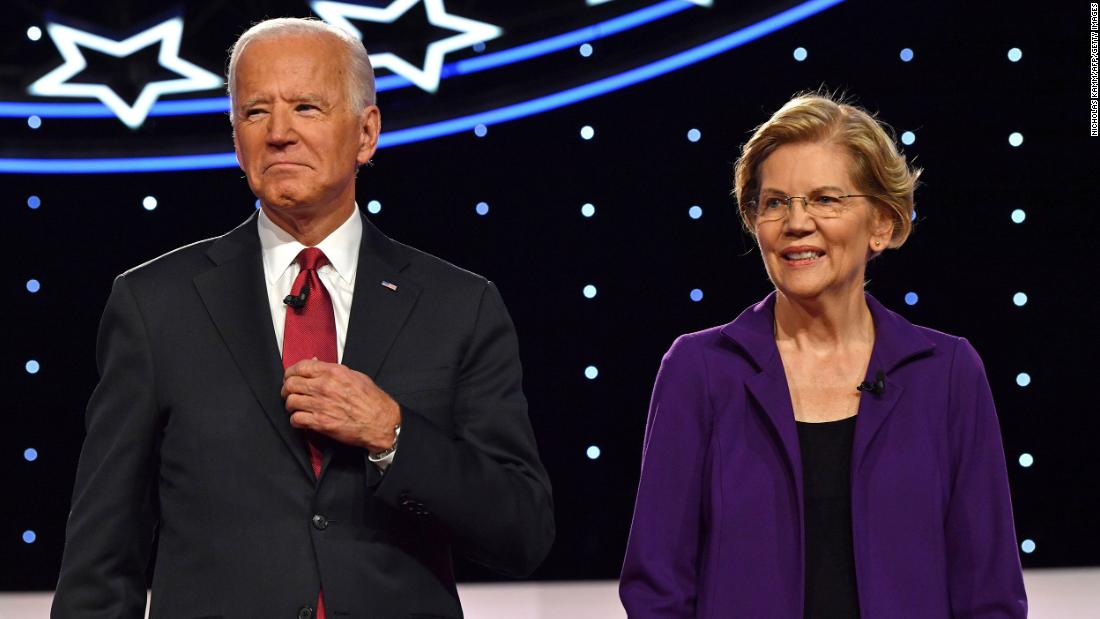 Elizabeth Warren îl aprobă pe Joe Biden în funcția de președinte