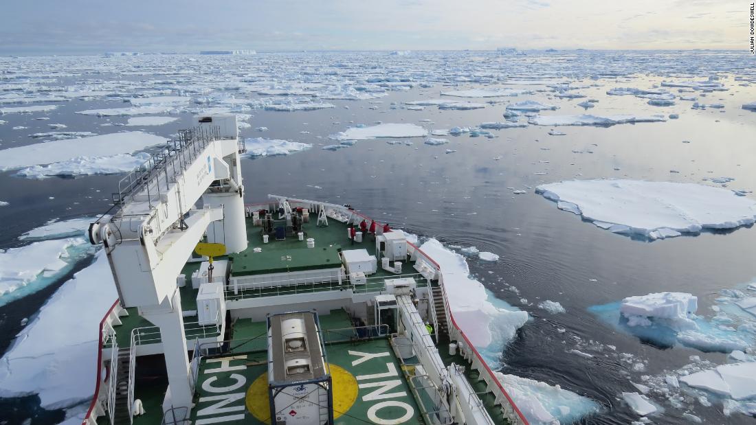 Capacele de gheață din Antarctica, capabile să se topească mult mai repede decât am crezut