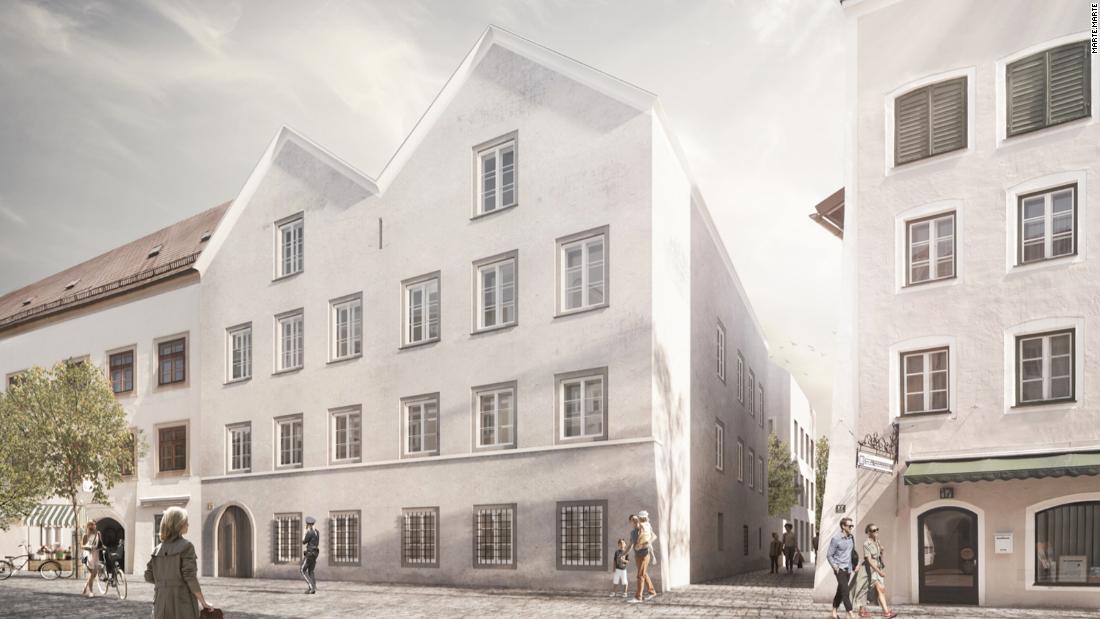 Arhitecții austrieci transformă locul de naștere al lui Hitler într-o secție de poliție