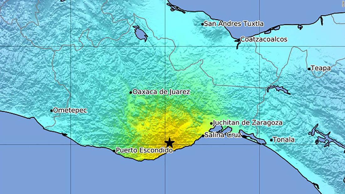 Cutremur în Mexic: un cutremur cu magnitudinea de 7,4 a lovit Oaxaca