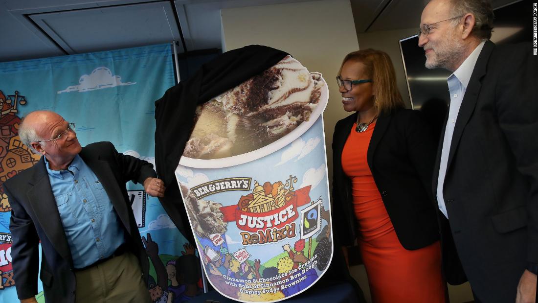 Ben and Jerry's founders arrested at protest