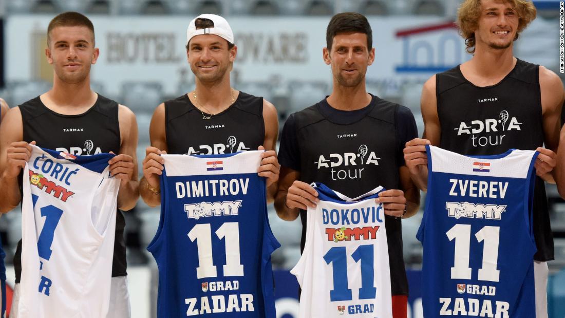Grigor Dimitrov: un eveniment de tenis organizat de Novak Djokovic în centrul atenției atunci când jucătorii sunt pozitivi pentru coronavirus