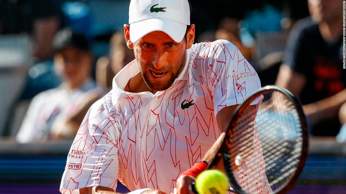 Novak Djokovic testează pozitiv coronavirusul după evenimentul Adria Tour